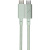 BELT-C-GRN-2-NP BELT CABLE TYPE-C, кабель зарядный USB-C/USB-C,  60W, длина 1,2 м., цвет: зелёный